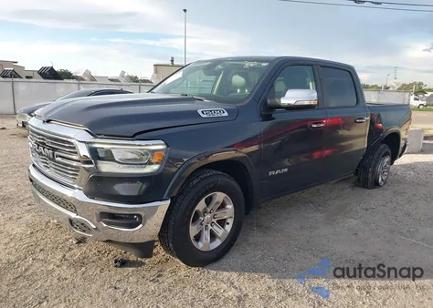 2020 Ram 1500 Laramie 4X4 5'7 Box from USA, damaged, VIN 1C6SRFJT3LN355172